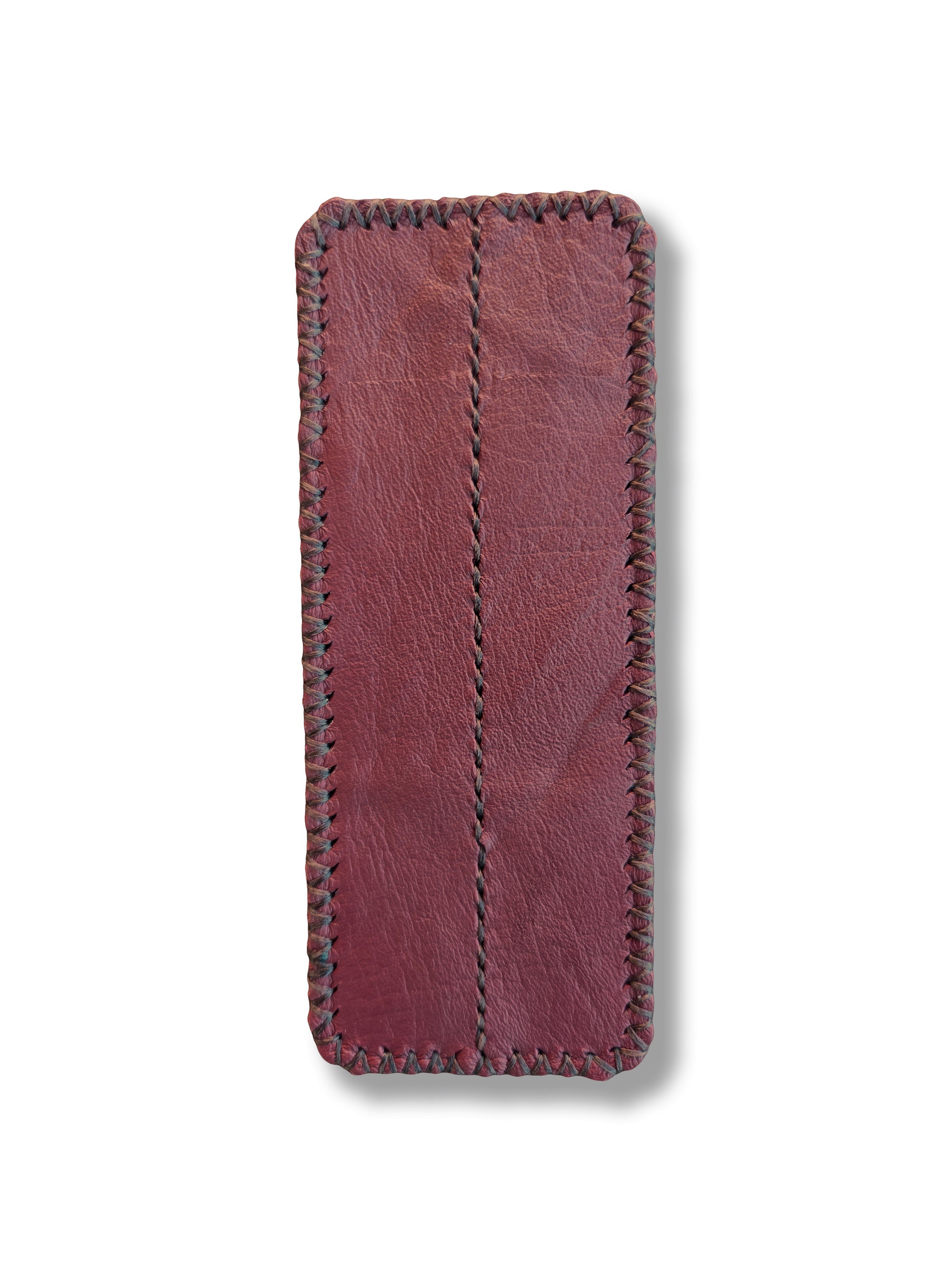 Pioneer Pen Case - Double: Burgundy