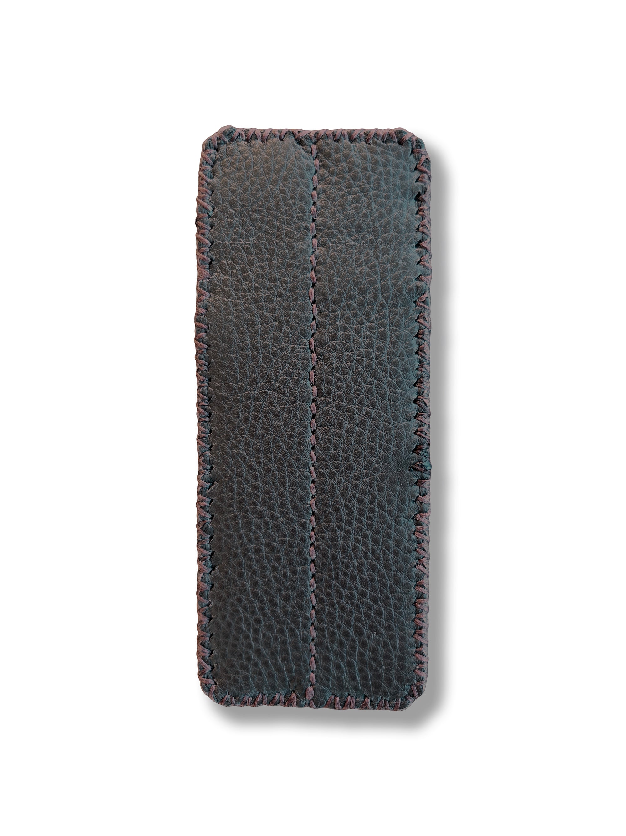 Pioneer Pen Case - Double: Chocolate Brown