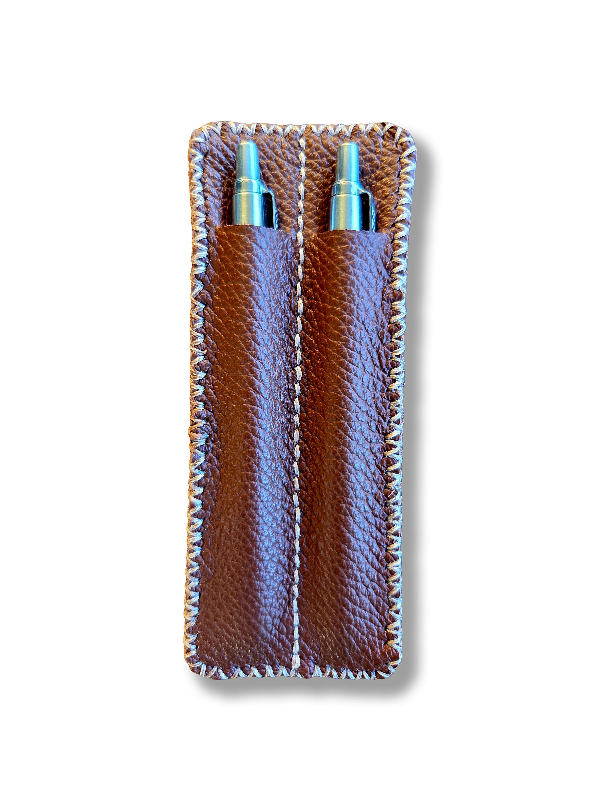 Pioneer Pen Case - Double: Gingerbread