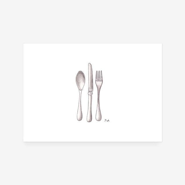 Cutlery Print