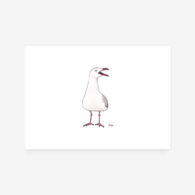 Seagull Print