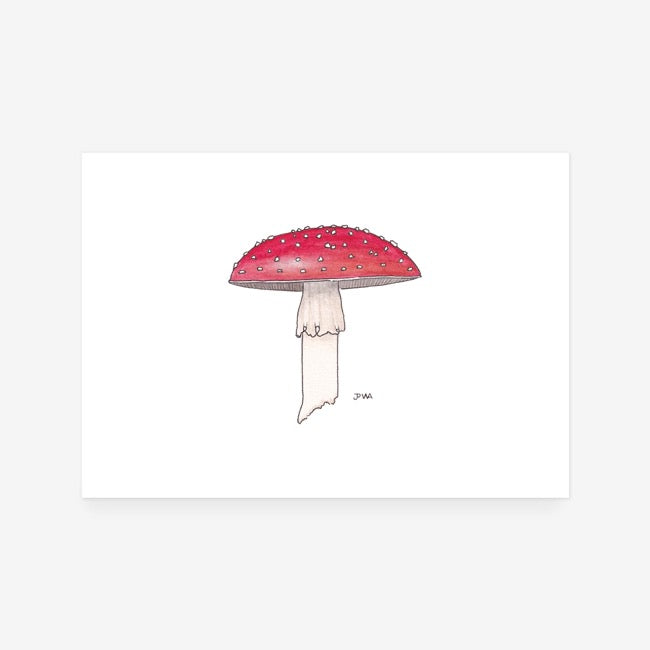 Mushroom Print