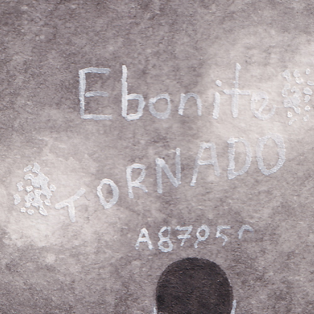 Arwil Art and Design watercolour illustration of a bowling ball, with gentle shading and fine line details - cropped to show detail