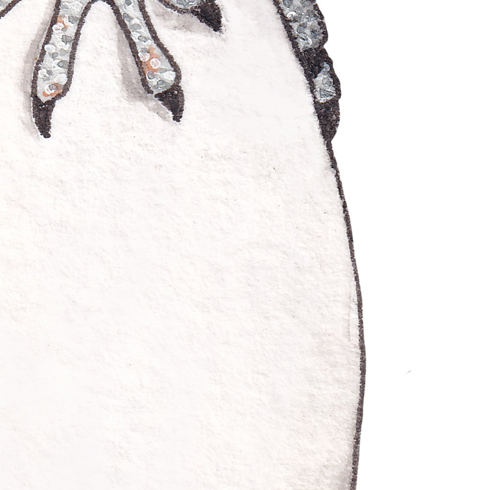 Arwil Art and Design watercolour illustration of a lizard hatching from an egg, with gentle shading and fine line details - cropped to show detail