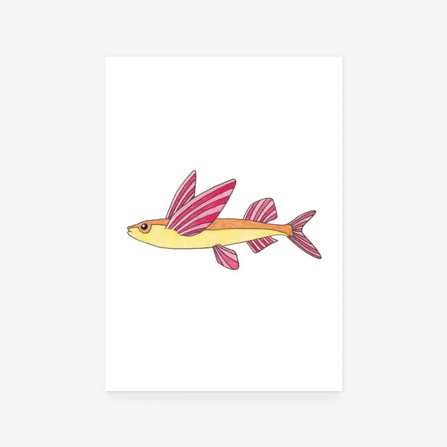 Flying Fish Print
