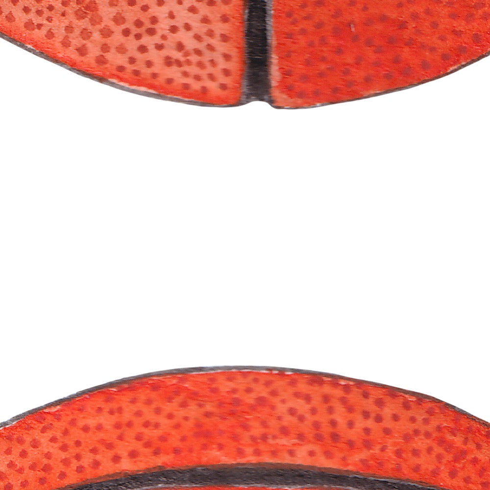 Arwil Art and Design watercolour illustration of a wilson basketball, with gentle shading and fine line details - cropped to show detail